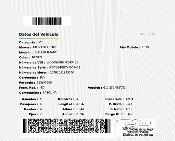 MERCEDES BENZ GLC 250 4Matic
