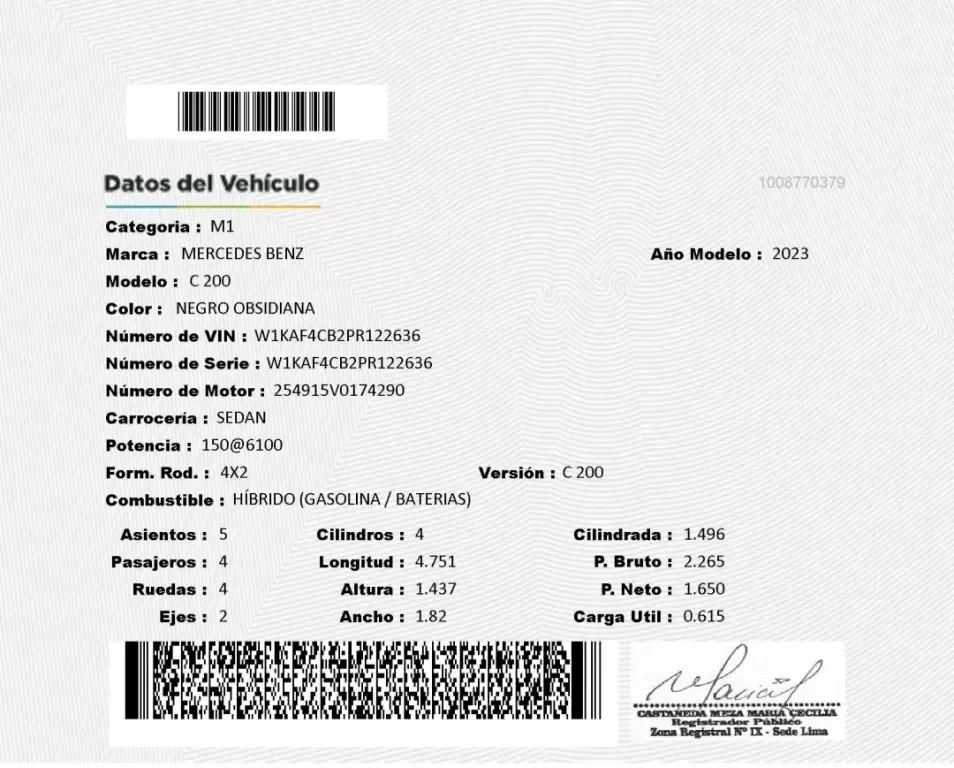 MERCEDES BENZ Clase C200