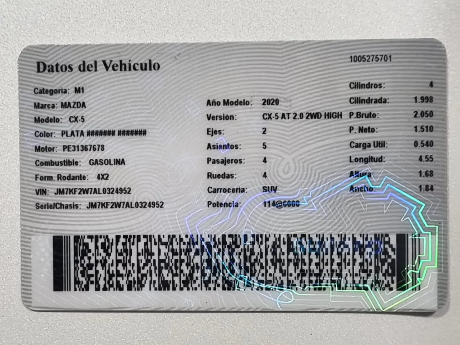MAZDA CX-5 High 2.0 AT