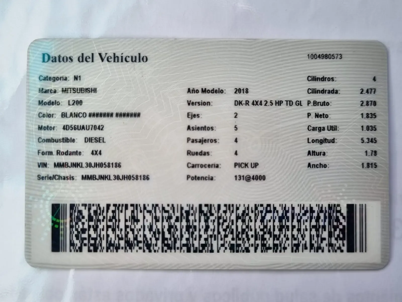 MITSUBISHI L200